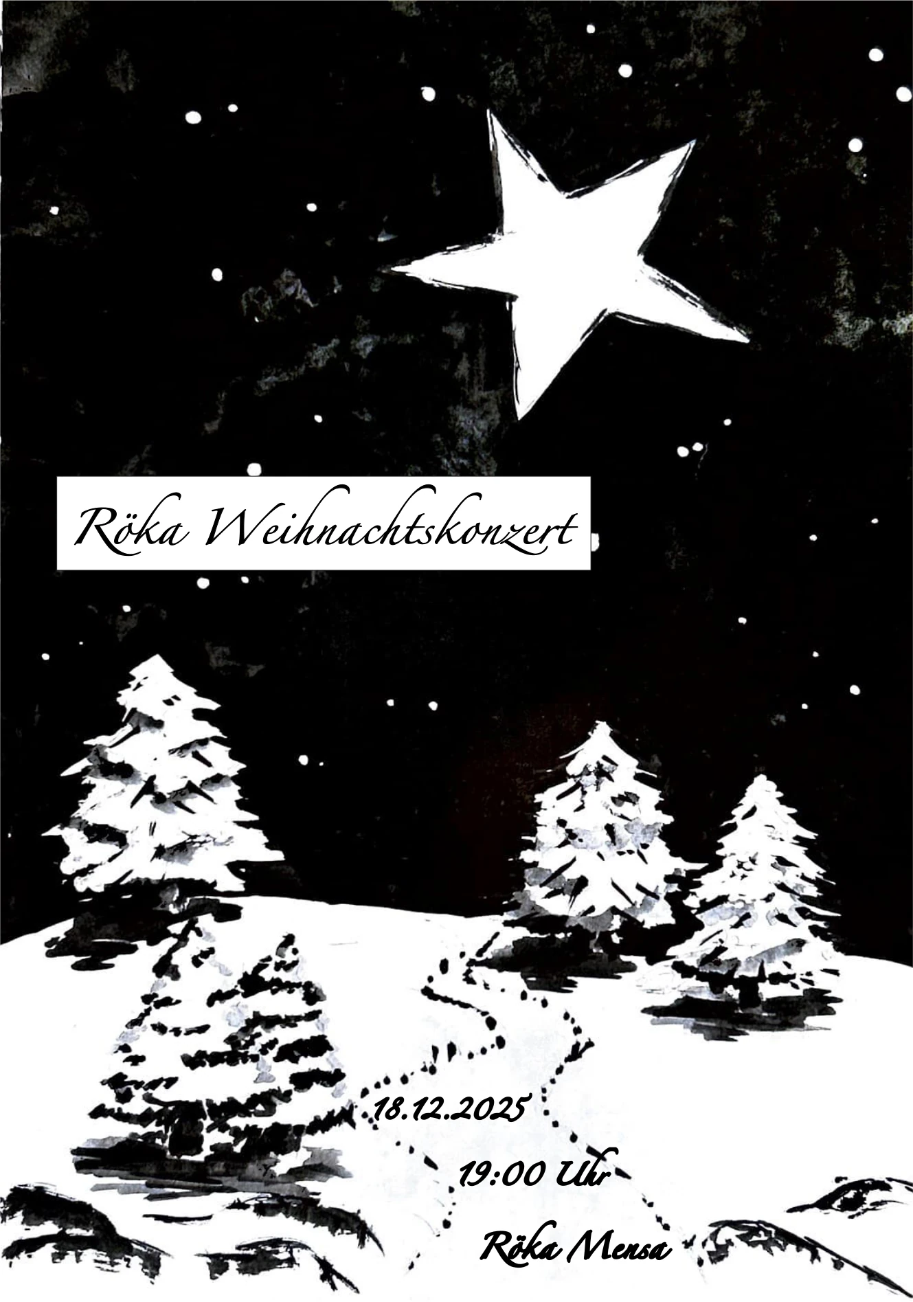 Einladung Weihnachtskonzert 2025